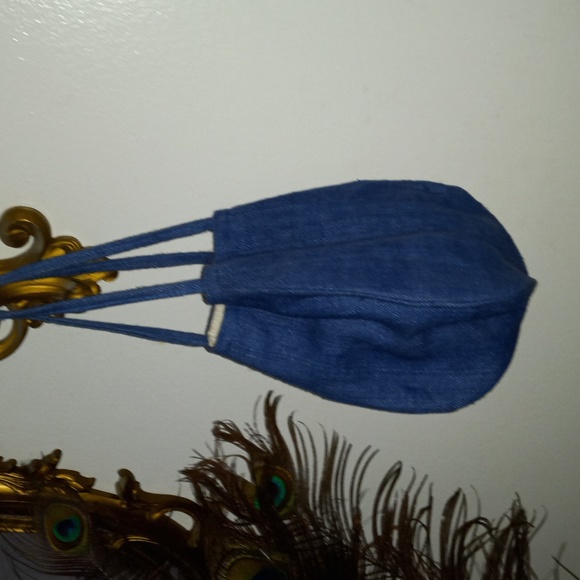 Handmade Jean handbag - Picture 2 of 7